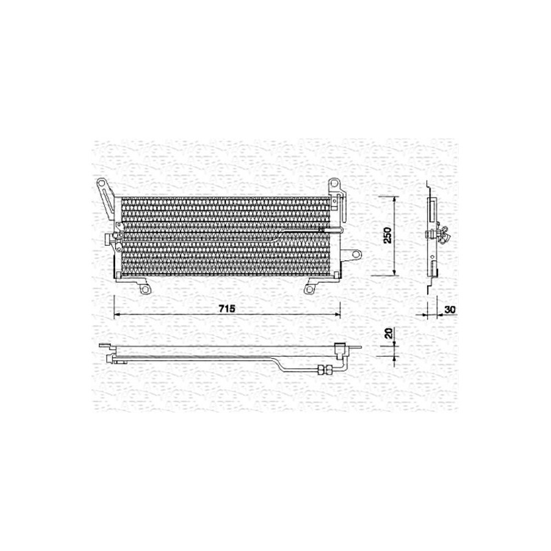 Condenseur de climatisation MAGNETI MARELLI