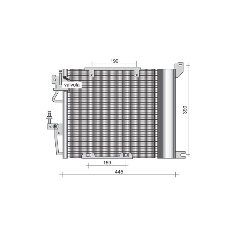 Condenseur de climatisation MAGNETI MARELLI