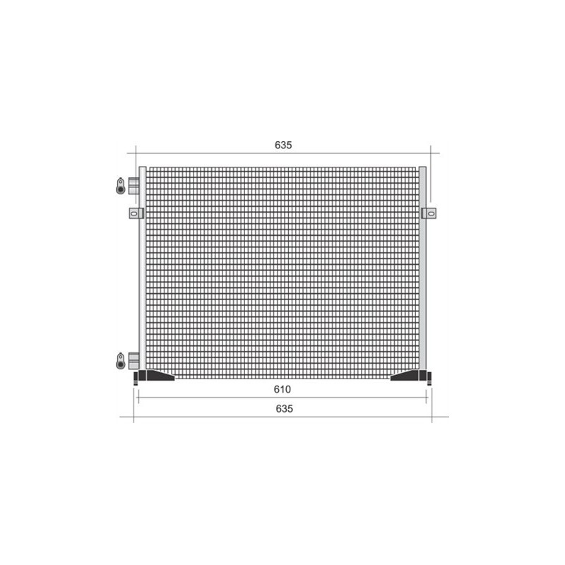 Condenseur de climatisation MAGNETI MARELLI