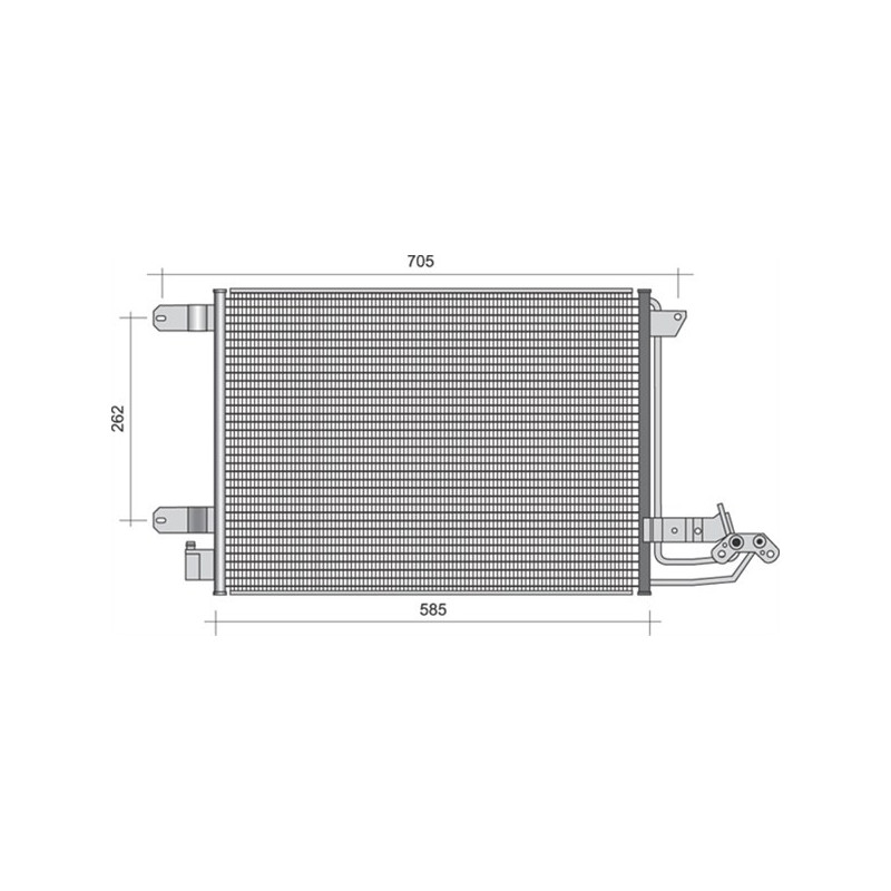 Condenseur de climatisation MAGNETI MARELLI