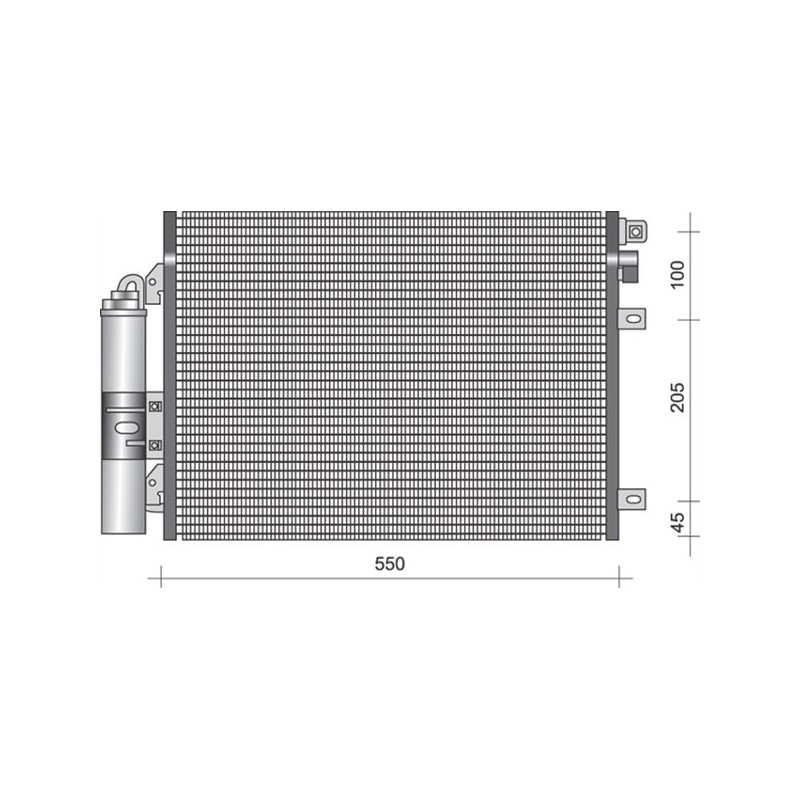 Condenseur de climatisation MAGNETI MARELLI