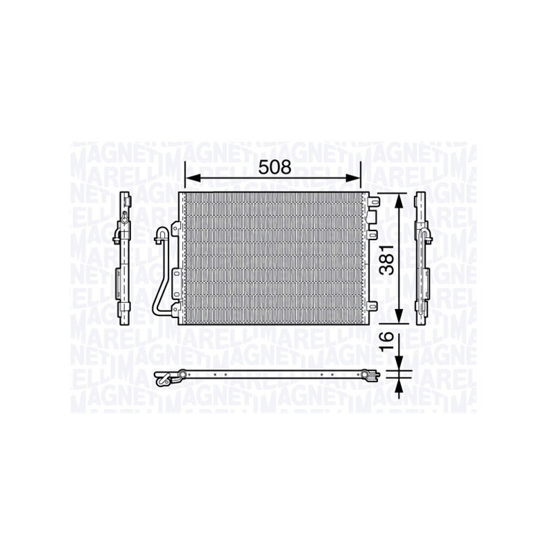 Condenseur de climatisation MAGNETI MARELLI