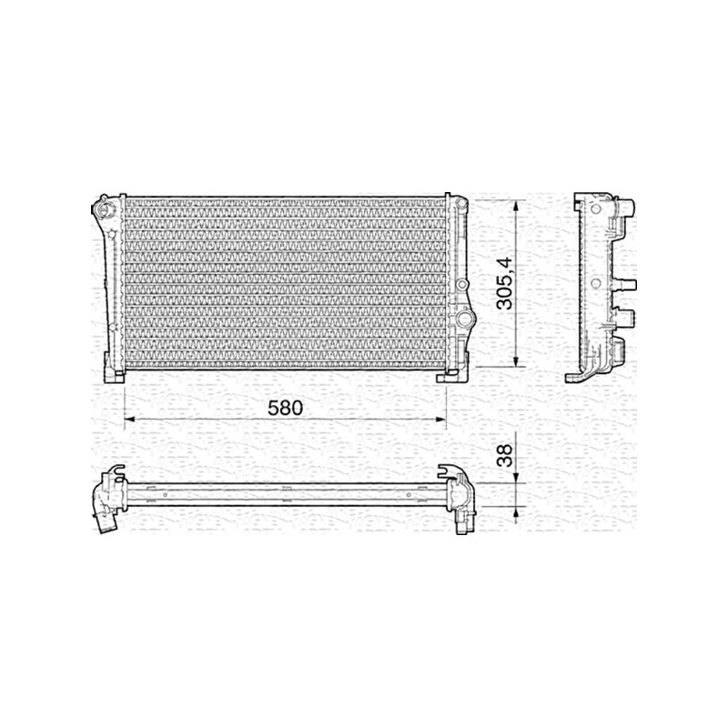 Radiateur MAGNETI MARELLI