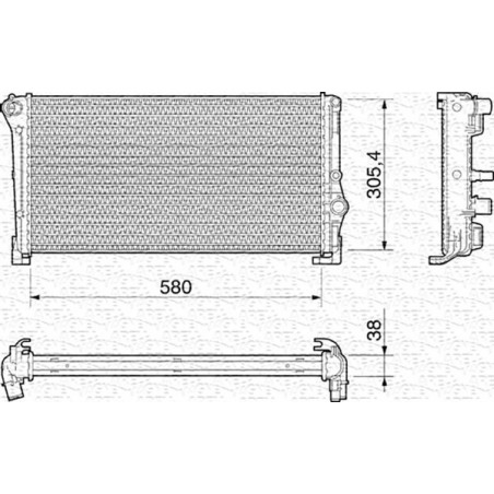 Radiateur MAGNETI MARELLI