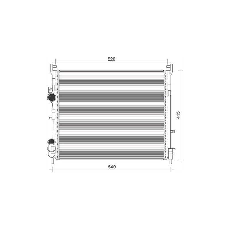 Radiateur MAGNETI MARELLI
