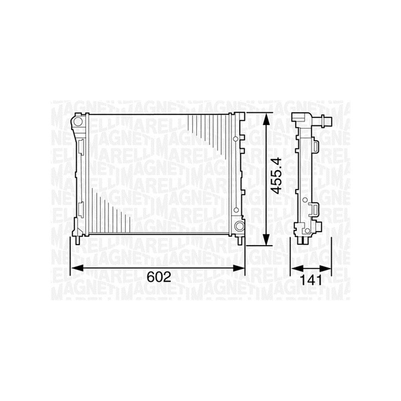 Radiateur MAGNETI MARELLI