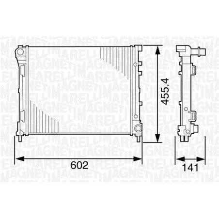 Radiateur MAGNETI MARELLI