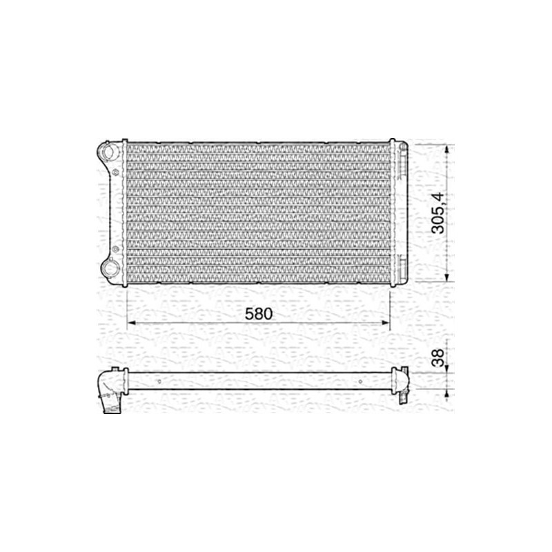 Radiateur MAGNETI MARELLI