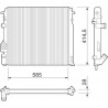 Radiateur MAGNETI MARELLI