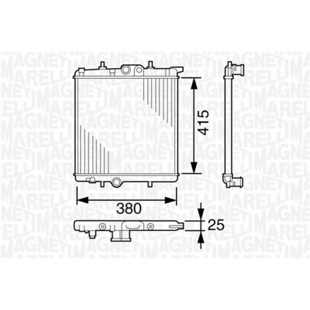 Radiateur MAGNETI MARELLI