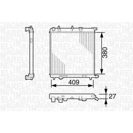 Radiateur MAGNETI MARELLI