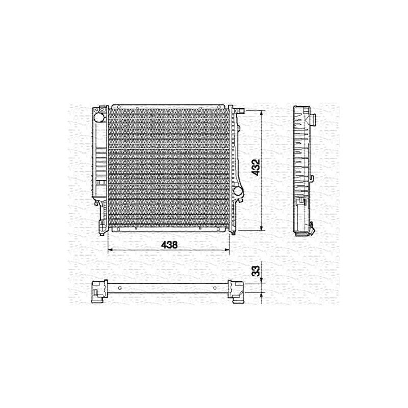 Radiateur MAGNETI MARELLI