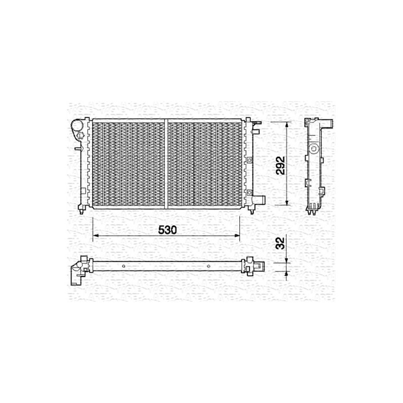 Radiateur MAGNETI MARELLI