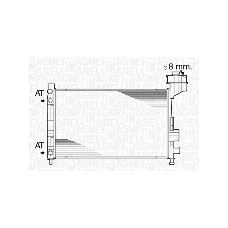 Radiateur MAGNETI MARELLI