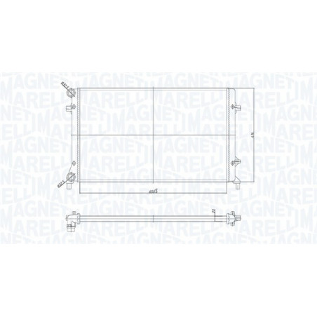Radiateur MAGNETI MARELLI
