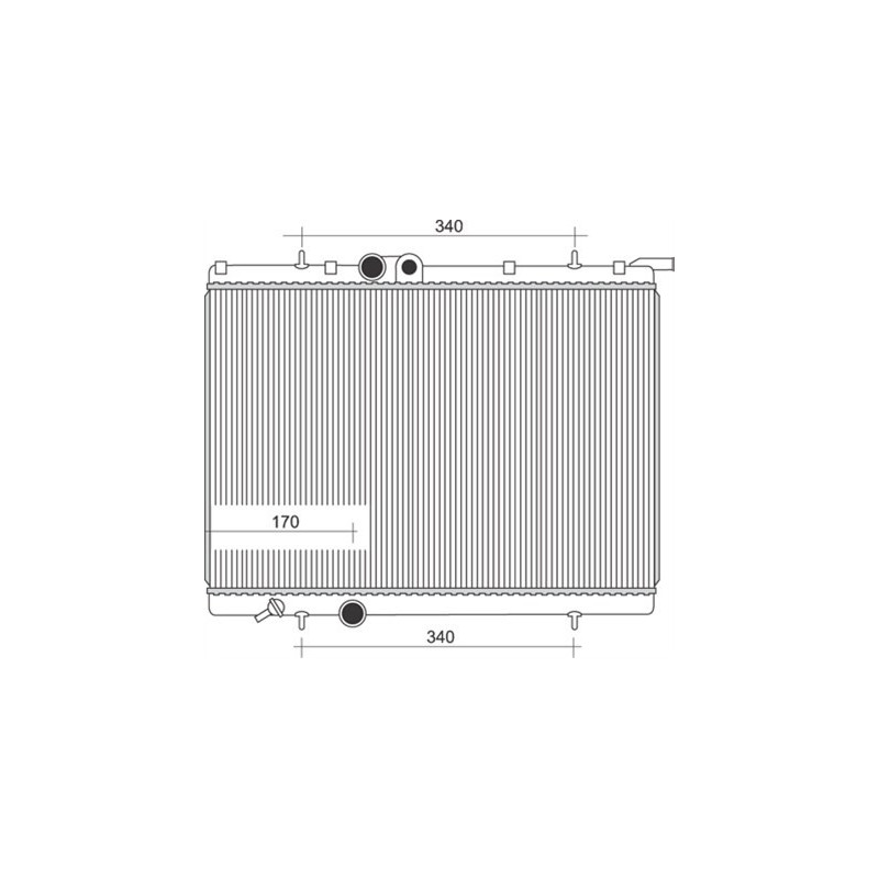 Radiateur MAGNETI MARELLI