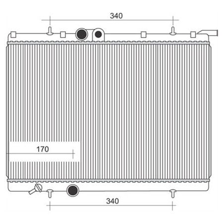 Radiateur MAGNETI MARELLI