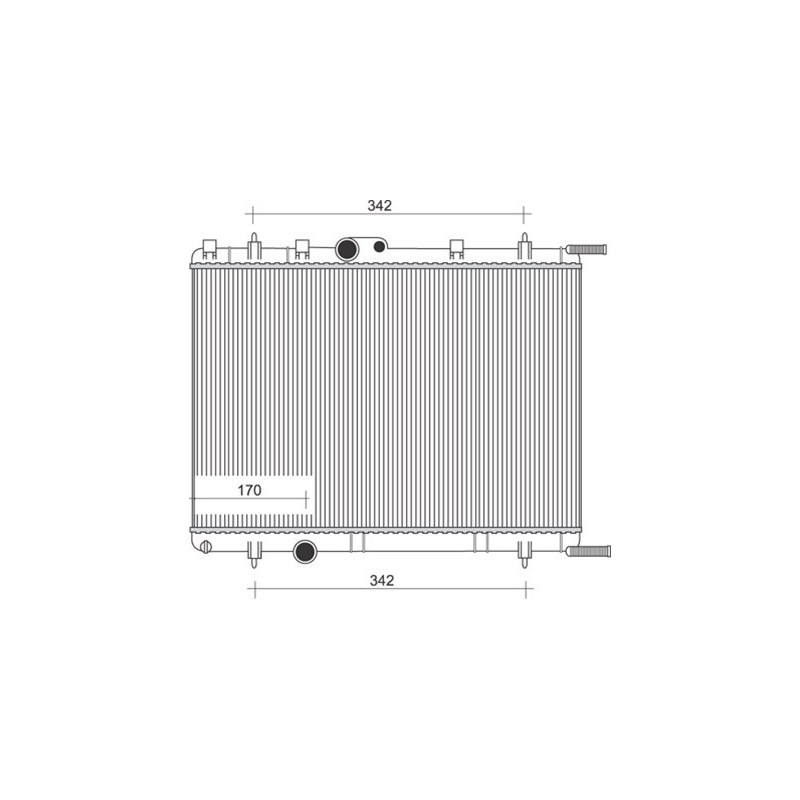 Radiateur MAGNETI MARELLI