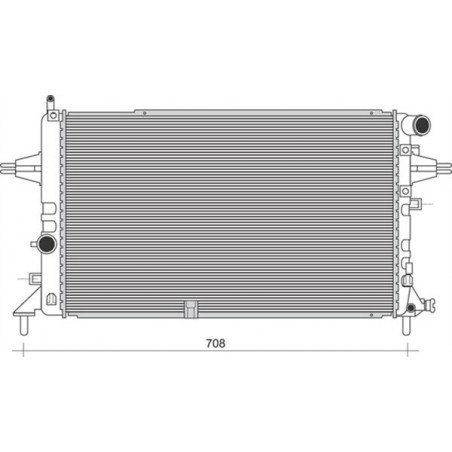 Radiateur MAGNETI MARELLI
