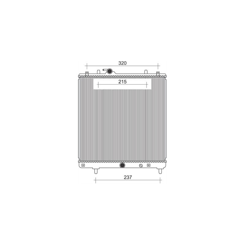 Radiateur MAGNETI MARELLI