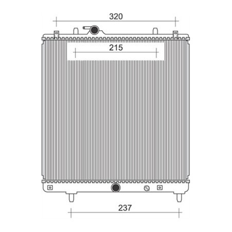 Radiateur MAGNETI MARELLI