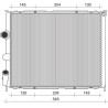 Radiateur MAGNETI MARELLI