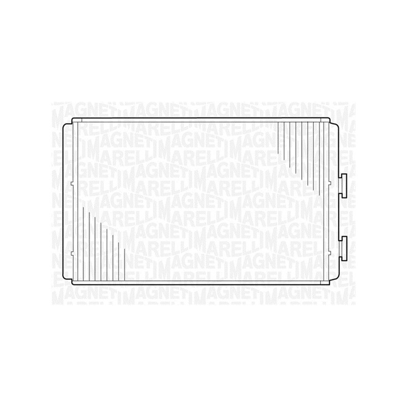 Radiateur de chauffage MAGNETI MARELLI