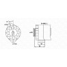 Alternateur MAGNETI MARELLI