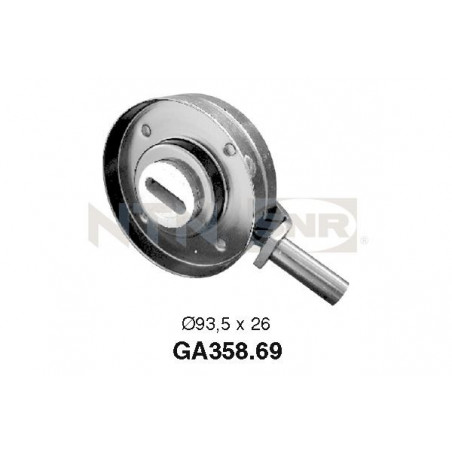 Galet tendeur (courroie...