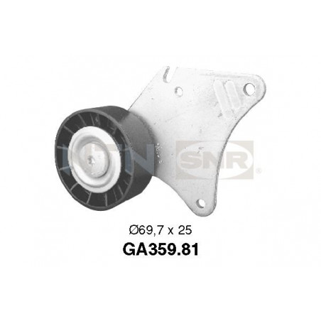 Galet enrouleur (courroie d'accessoire) SNR