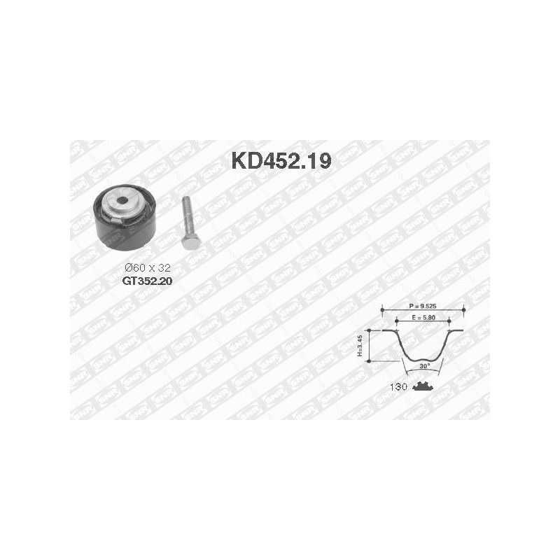 Kit de distribution SNR