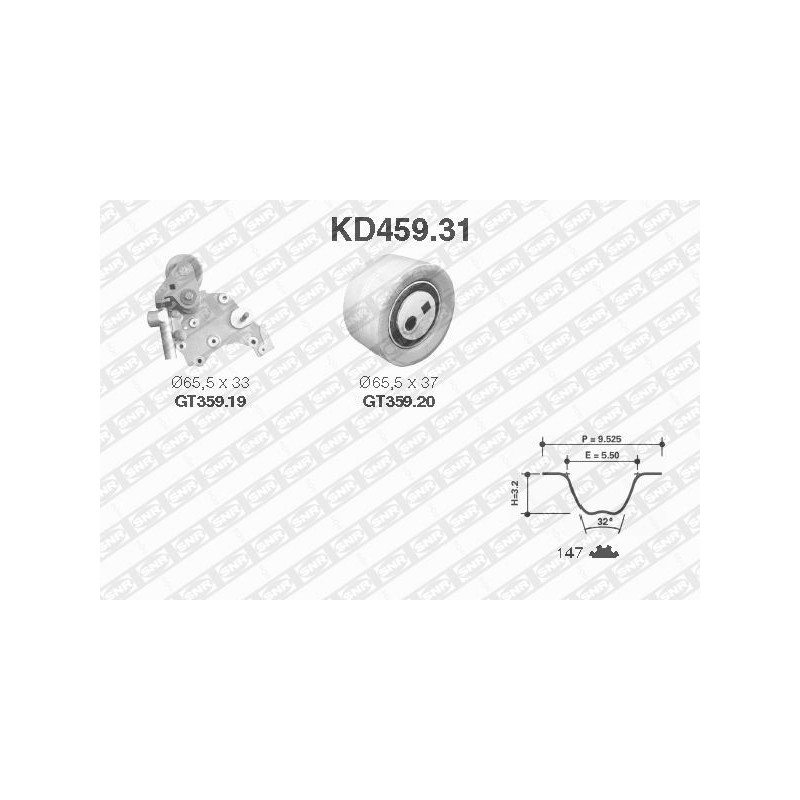 Kit de distribution SNR