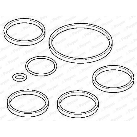 Jeu de joints d'étanchéité...