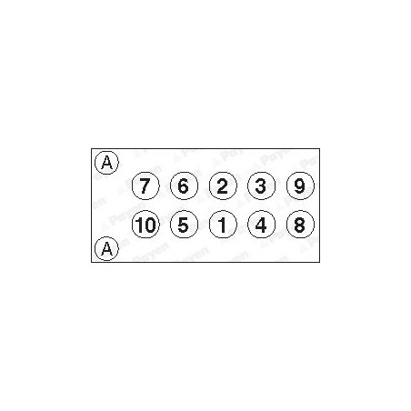 Jeu de boulons de culasse...