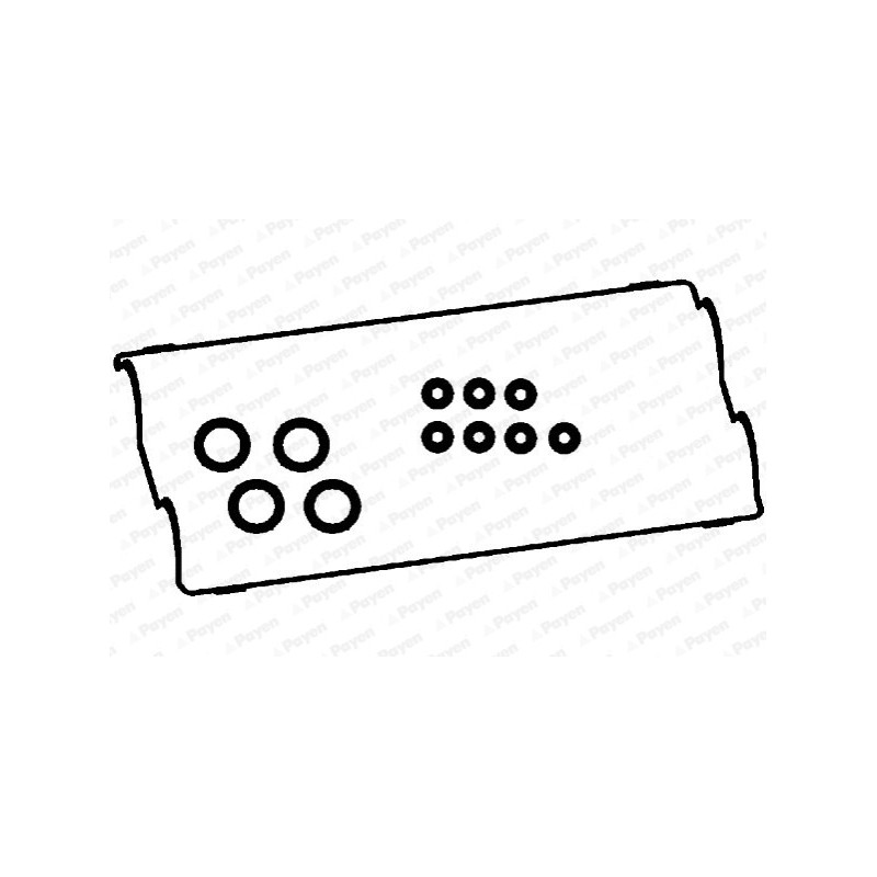 Jeu de joints d'étanchéité (couvercle de culasse) PAYEN