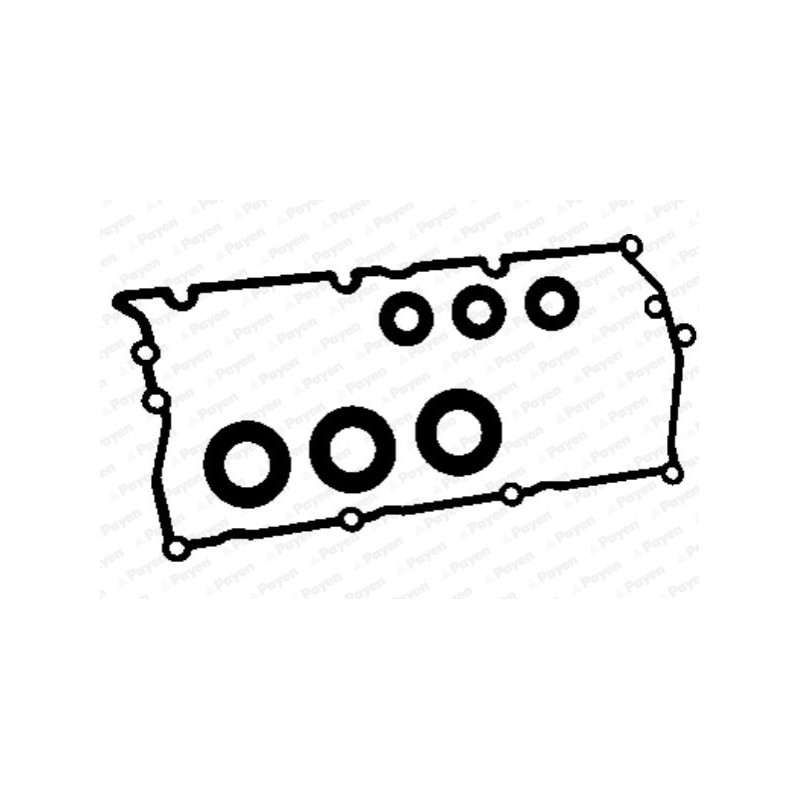 Jeu de joints d'étanchéité (couvercle de culasse) PAYEN