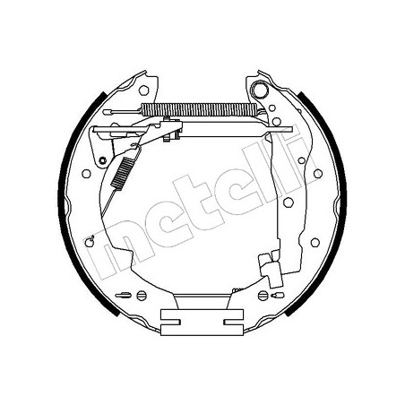 Jeu de mâchoires de frein...