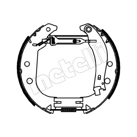 Jeu de mâchoires de frein...