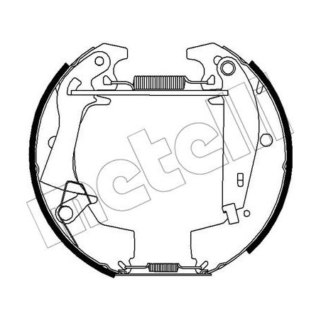 Jeu de mâchoires de frein...