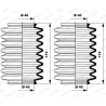 Jeu de joints-soufflets (direction) MOOG