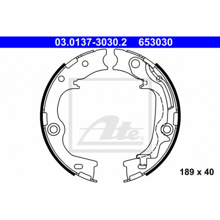 Jeu de mâchoires de frein...