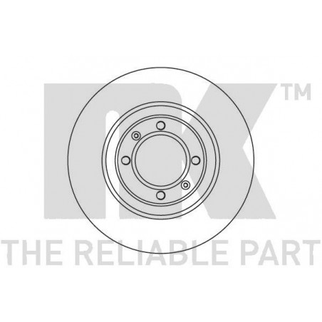 Disque de frein à l'unité NK