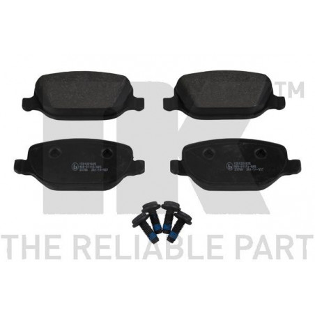 Jeu de quatre plaquettes de...