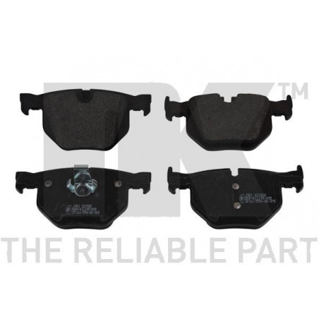 Jeu de quatre plaquettes de frein à disque NK