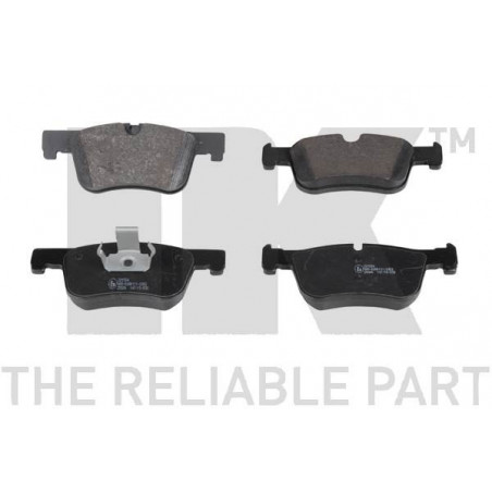 Jeu de quatre plaquettes de frein à disque NK