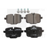 Jeu de quatre plaquettes de frein à disque NK