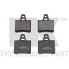 Jeu de quatre plaquettes de frein à disque NK