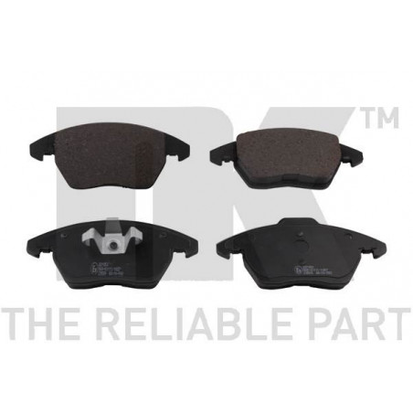 Jeu de quatre plaquettes de frein à disque NK