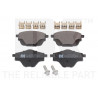 Jeu de quatre plaquettes de frein à disque NK