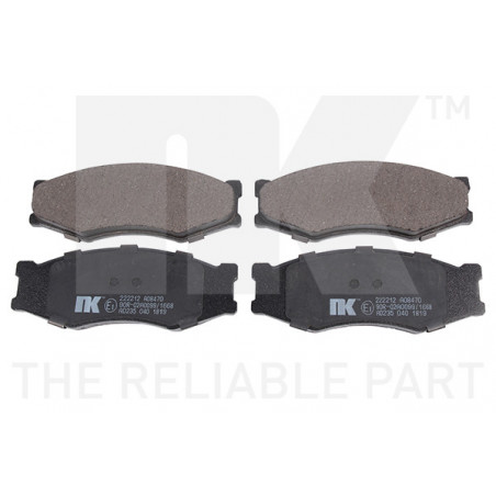 Jeu de quatre plaquettes de...